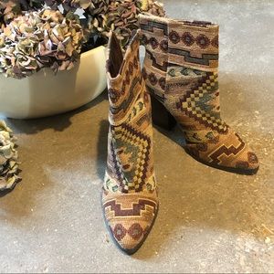 Kelsi Dagger Tapestry Booties